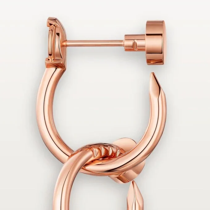 Juste Un Clou Earrings, Double Juste Un Clou Earrings, Double