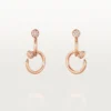 Juste Un Clou Earrings, Double, Diamonds