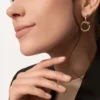Juste Un Clou Earrings, Double, Diamonds