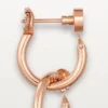 Juste Un Clou Earrings, Double, Diamonds