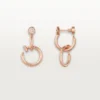 Juste Un Clou Earrings, Double, Diamonds