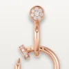 Juste Un Clou Earrings, Double, Diamonds