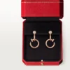 Juste Un Clou Earrings, Double, Diamonds