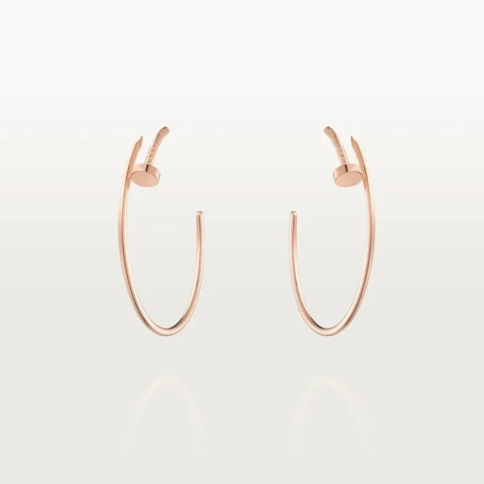 Juste Un Clou Earrings – Pink Gold – Cartier Juste Un Clou Earrings – Pink Gold – Cartier