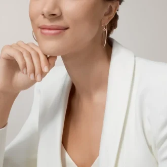 Juste Un Clou Earrings – Pink Gold – Cartier