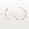 Juste Un Clou Earrings – Pink Gold – Cartier Juste Un Clou Earrings – Pink Gold – Cartier
