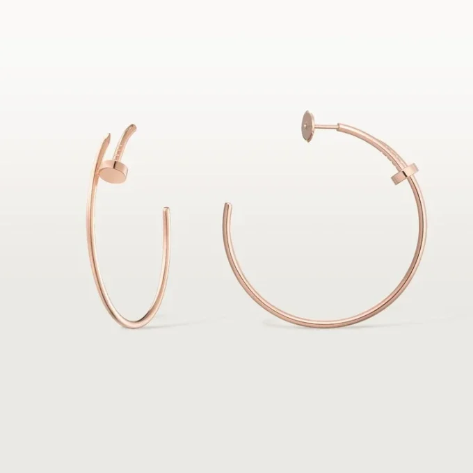 Juste Un Clou Earrings – Pink Gold – Cartier Juste Un Clou Earrings – Pink Gold – Cartier