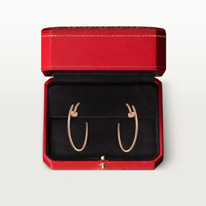 Juste Un Clou Earrings – Pink Gold – Cartier Juste Un Clou Earrings – Pink Gold – Cartier