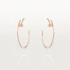 Juste Un Clou Earrings – Pink Gold, Diamonds – Cartier Juste Un Clou Earrings – Pink Gold, Diamonds – Cartier