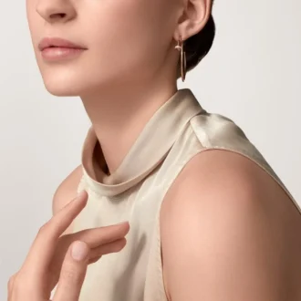 Juste Un Clou Earrings – Pink Gold, Diamonds – Cartier
