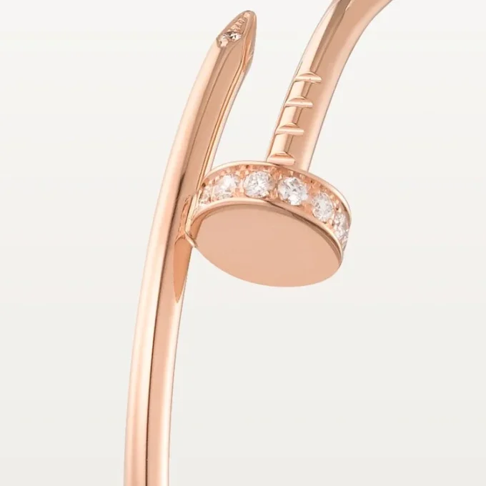 Juste Un Clou Earrings – Pink Gold, Diamonds – Cartier Juste Un Clou Earrings – Pink Gold, Diamonds – Cartier