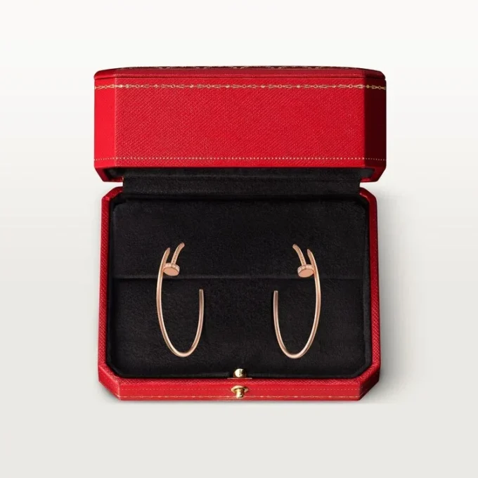 Juste Un Clou Earrings – Pink Gold, Diamonds – Cartier Juste Un Clou Earrings – Pink Gold, Diamonds – Cartier