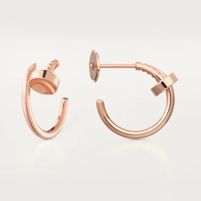 Juste Un Clou Earrings – Rose Gold – Cartier Juste Un Clou Earrings – Rose Gold – Cartier