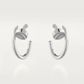 Juste Un Clou Earrings – White Gold – Cartier