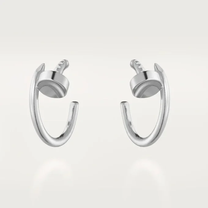 Juste Un Clou Earrings – White Gold – Cartier Juste Un Clou Earrings – White Gold – Cartier