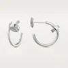 Juste Un Clou Earrings – White Gold – Cartier Juste Un Clou Earrings – White Gold – Cartier