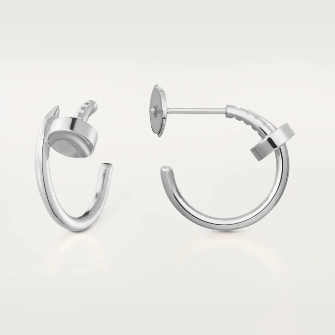 Juste Un Clou Earrings – White Gold – Cartier Juste Un Clou Earrings – White Gold – Cartier