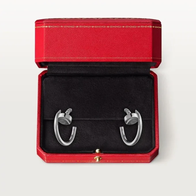 Juste Un Clou Earrings – White Gold – Cartier Juste Un Clou Earrings – White Gold – Cartier