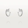 Juste Un Clou Earrings – White Gold, Diamonds – Cartier Juste Un Clou Earrings – White Gold, Diamonds – Cartier