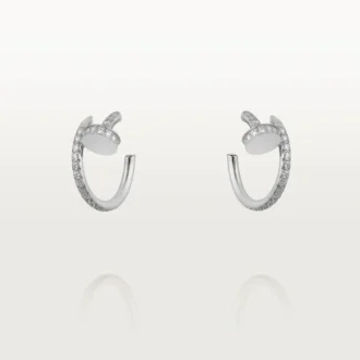 Juste Un Clou Earrings – White Gold, Diamonds – Cartier