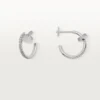 Juste Un Clou Earrings – White Gold, Diamonds – Cartier Juste Un Clou Earrings – White Gold, Diamonds – Cartier