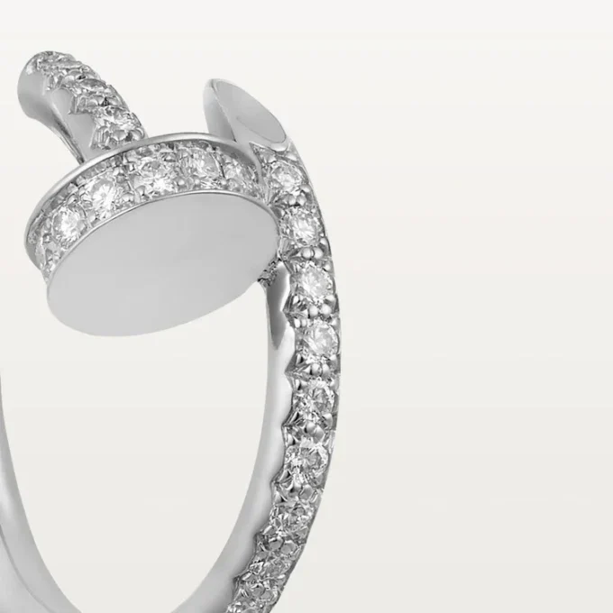 Juste Un Clou Earrings – White Gold, Diamonds – Cartier Juste Un Clou Earrings – White Gold, Diamonds – Cartier