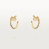 Juste Un Clou Earrings – Yellow Gold, Diamonds – Cartier Juste Un Clou Earrings – Yellow Gold, Diamonds – Cartier