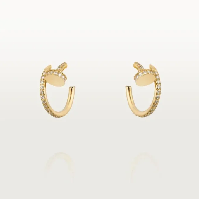 Juste Un Clou Earrings – Yellow Gold, Diamonds – Cartier Juste Un Clou Earrings – Yellow Gold, Diamonds – Cartier