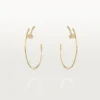 Juste Un Clou Earrings – Yellow Gold, Diamonds – Cartier Juste Un Clou Earrings – Yellow Gold, Diamonds – Cartier