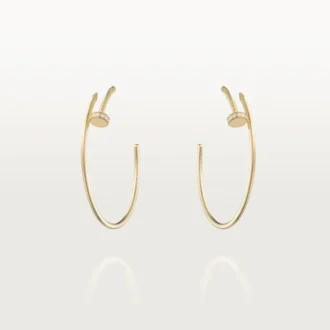 Juste Un Clou Earrings – Yellow Gold, Diamonds – Cartier