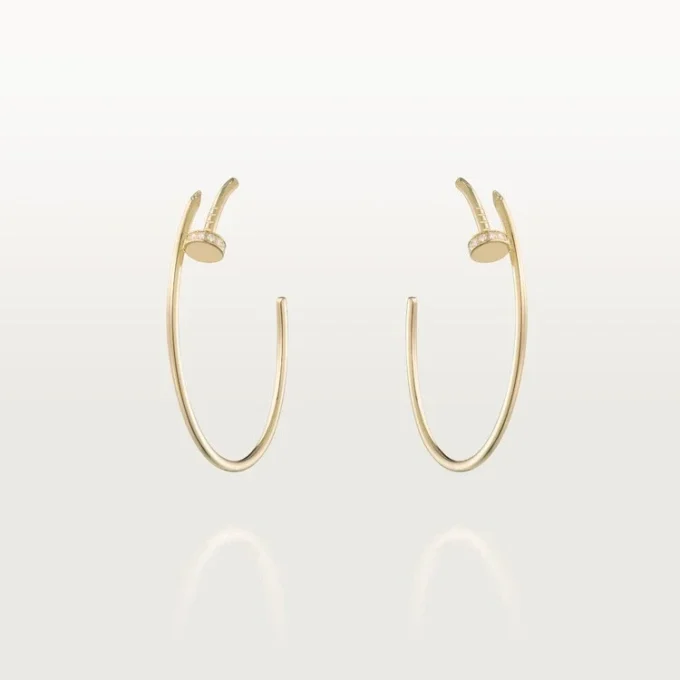Juste Un Clou Earrings – Yellow Gold, Diamonds – Cartier Juste Un Clou Earrings – Yellow Gold, Diamonds – Cartier
