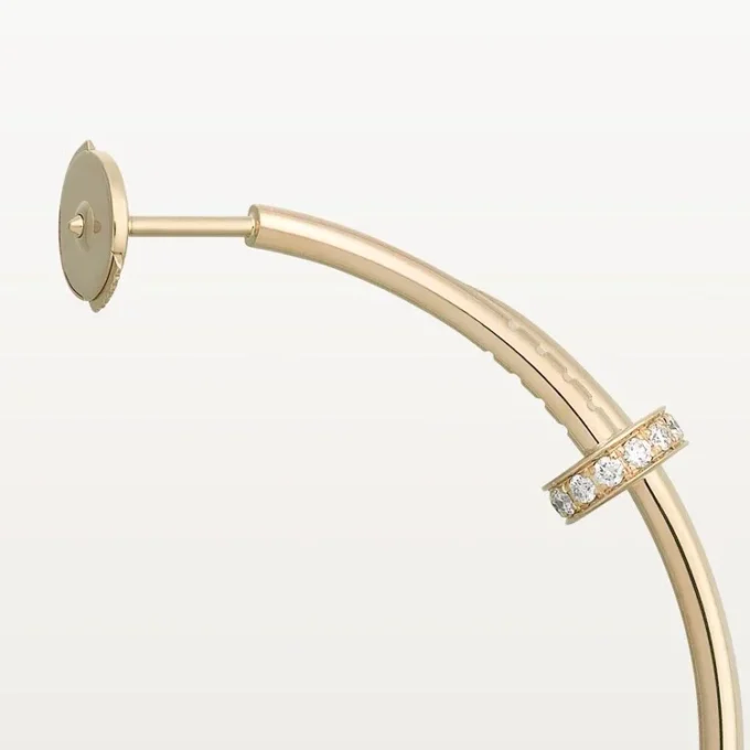 Juste Un Clou Earrings – Yellow Gold, Diamonds – Cartier Juste Un Clou Earrings – Yellow Gold, Diamonds – Cartier