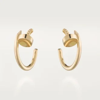 Juste Un Clou Hoop Earrings, Yellow Gold | Cartier Us
