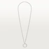 Juste Un Clou Long Necklace, Multiwear, Extra-Large Model, Paved Juste Un Clou Long Necklace, Multiwear, Extra-Large Model, Paved
