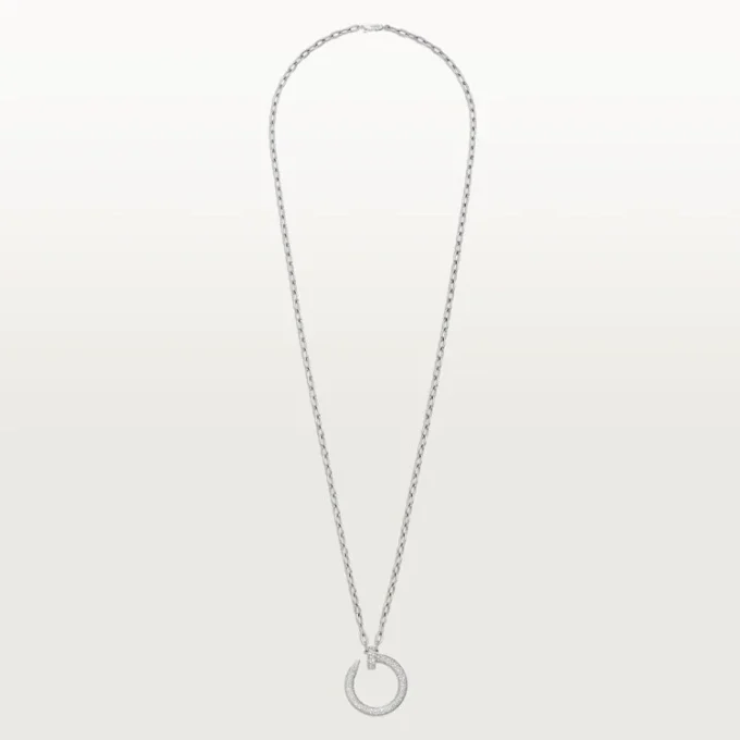 Juste Un Clou Long Necklace, Multiwear, Extra-Large Model, Paved Juste Un Clou Long Necklace, Multiwear, Extra-Large Model, Paved