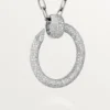 Juste Un Clou Long Necklace, Multiwear, Extra-Large Model, Paved Juste Un Clou Long Necklace, Multiwear, Extra-Large Model, Paved
