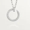 Juste Un Clou Long Necklace, Multiwear, Extra-Large Model, Paved Juste Un Clou Long Necklace, Multiwear, Extra-Large Model, Paved