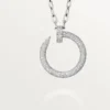 Juste Un Clou Long Necklace, Multiwear, Extra-Large Model, Paved Juste Un Clou Long Necklace, Multiwear, Extra-Large Model, Paved