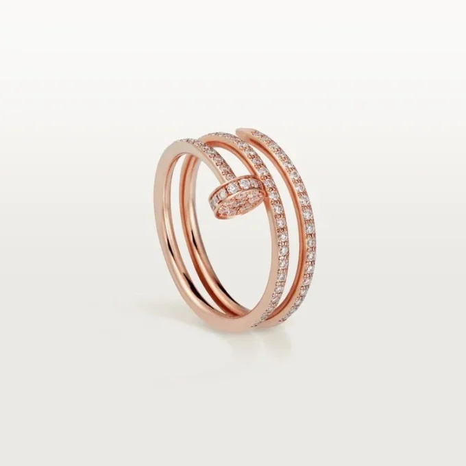 Juste Un Clou Ring – Pink Gold, Diamonds – Cartier Juste Un Clou Ring – Pink Gold, Diamonds – Cartier