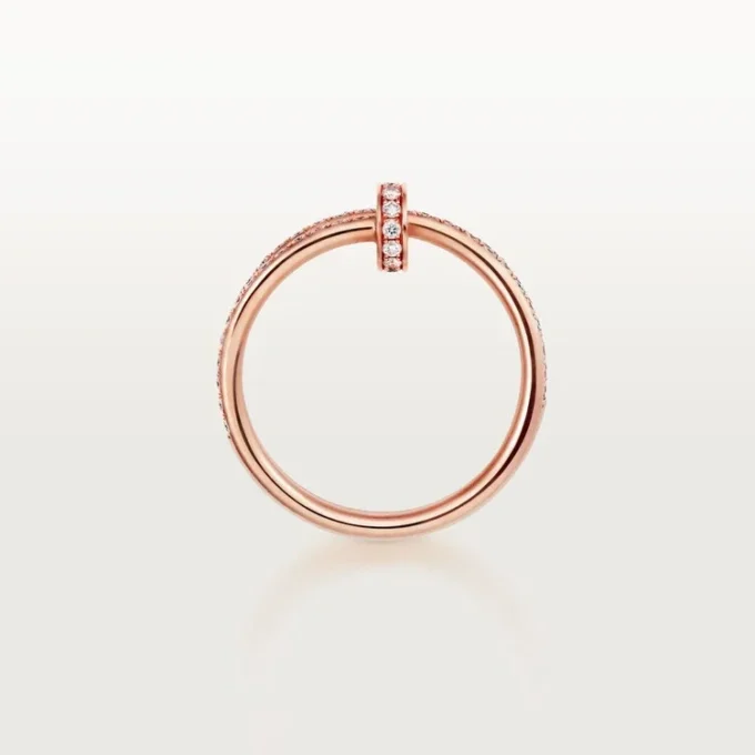 Juste Un Clou Ring – Pink Gold, Diamonds – Cartier Juste Un Clou Ring – Pink Gold, Diamonds – Cartier
