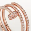Juste Un Clou Ring – Pink Gold, Diamonds – Cartier Juste Un Clou Ring – Pink Gold, Diamonds – Cartier
