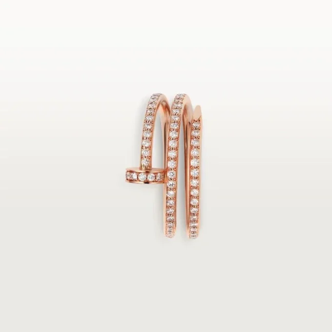 Juste Un Clou Ring – Pink Gold, Diamonds – Cartier Juste Un Clou Ring – Pink Gold, Diamonds – Cartier