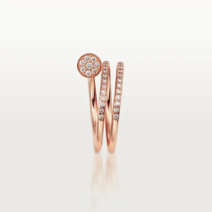 Juste Un Clou Ring – Pink Gold, Diamonds – Cartier Juste Un Clou Ring – Pink Gold, Diamonds – Cartier
