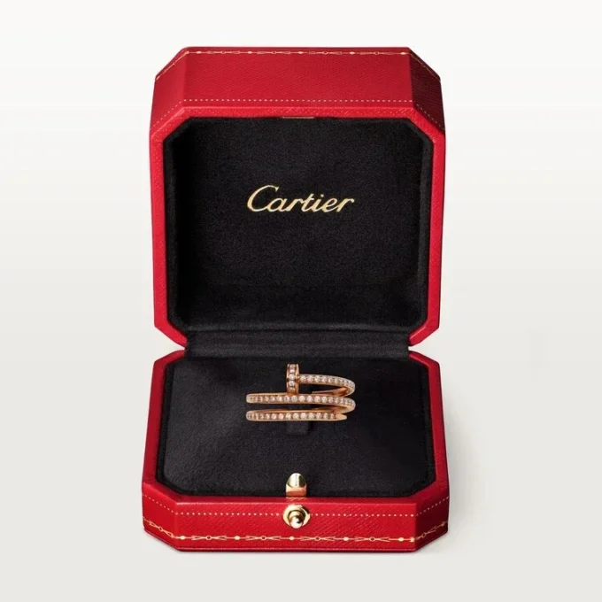 Juste Un Clou Ring – Pink Gold, Diamonds – Cartier Juste Un Clou Ring – Pink Gold, Diamonds – Cartier