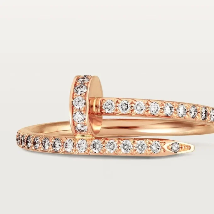 Juste Un Clou Ring – Rose Gold, Diamonds – Cartier Juste Un Clou Ring – Rose Gold, Diamonds – Cartier