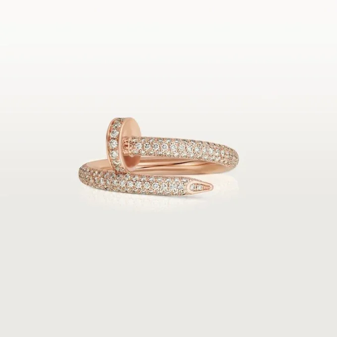 Juste Un Clou Ring – Rose Gold, Diamonds – Cartier Juste Un Clou Ring – Rose Gold, Diamonds – Cartier