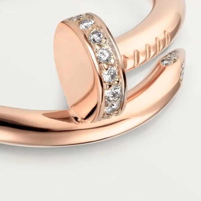 Juste Un Clou Ring – Rose Gold, Diamonds – Cartier Juste Un Clou Ring – Rose Gold, Diamonds – Cartier