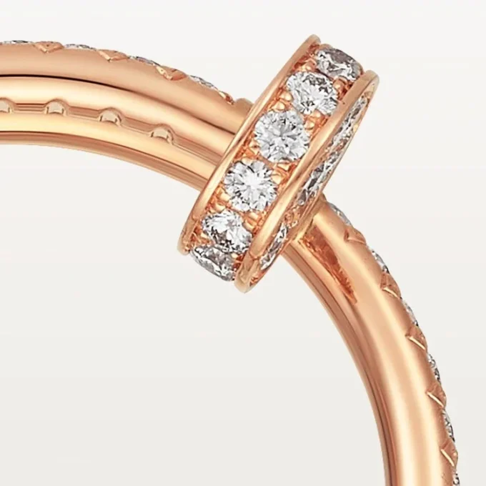 Juste Un Clou Ring – Rose Gold, Diamonds – Cartier Juste Un Clou Ring – Rose Gold, Diamonds – Cartier