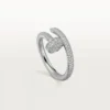 Juste Un Clou Ring – White Gold, Diamonds – Cartier Juste Un Clou Ring – White Gold, Diamonds – Cartier