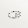 Juste Un Clou Ring – White Gold, Diamonds – Cartier Juste Un Clou Ring – White Gold, Diamonds – Cartier